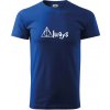 Harry - Always - Tričko extra veľké (5-8XL) - 5XL ( Kráľovská modrá )