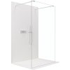 CERANO Sprchová zástena Walk-in Onyx Duo Ľ/P chróm, transparent sklo 160x200