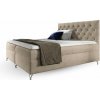 Wilsondo Čalúnená boxspring posteľ s matracom Guliette 120x200 - béžová