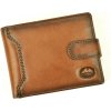EL FORREST 892-29 RFID hnedá pánska kožená peňaženka 12,8 x 9,5 x 2,5 cm