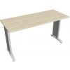stôl pracovné rovný 140 cm hl60 - FE 1400 akát