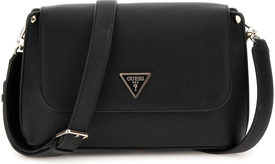 Guess MERIDIAN FLAP crossbody HWBG8778200-BLA čierna