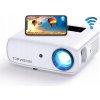 LED projektor TOPVISION JQ818B biely 9500L 1080P HDMI