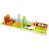 Bigjigs Toys Senzorické puzzle farma