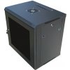 Datacom 19'' rozvádzač 6U/450 mm (sklo) čierny 71061
