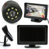 CÚVACIA KAMERA OKRÚHLA 8 LED MONITOR LCD TFT 4,3''