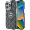 Karl Lagerfeld IML Monogram K&CH Heads MagSafe Zadní Kryt pre iPhone 16 Pro Max Black