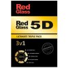 Set ochrany displeja RedGlass na Realme C11 Triple Pack 97686