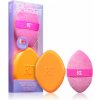 Real Techniques Night Brights Real Techniques Miracle 2-In-1 hubka na make-up 2 v 1 1 ks + cestovný obal 1 ks kozmetická sada