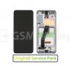Samsung G980F, G981B Galaxy S20 - LCD displej + Dotykové sklo a Rám Originál Farba: Biela