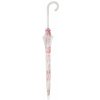 DOPPLER Capri Circles Transparent - průhledný dámský holový deštník transparentní 74054B1702