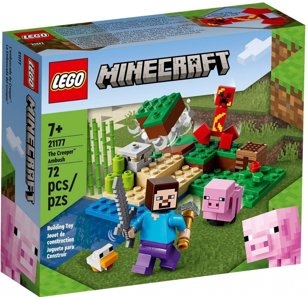 LEGO® Minecraft® 21177 Útok Creepera od 6,9 € - Heureka.sk