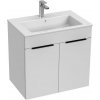 JIKA JIKA H4536011763001 - Kúpeľňová skrinka s umývadlom CUBE 60,7x65 cm biela LF0081 + záruka 3 roky zadarmo + záruka 3 roky zadarmo