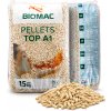Drevené pelety TOP ENplus A1 15 kg