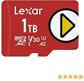 Lexar microSDXC 1TB LMSPLAY001T-BNNNG