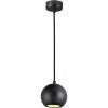 NEDES Luster na lanku 1xGU10/10W/230V jaseň/masív čierna ND3862 + záruka 3 roky zadarmo