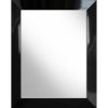 Ars Longa Milano zrkadlo 74.4x134.4 cm odĺžnikový čierna MILANO60120-C