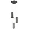 RABALUX 72255 Veness závesné svietidlo D250mm 3xE27 matná čierna, dymová