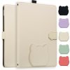 VSETKONAMOBIL 121611 CAT FLIP Zaklápacie puzdro pre Amazon Kindle Scribe 2024 / Kindle Scribe 2022 APRICOT WHITE