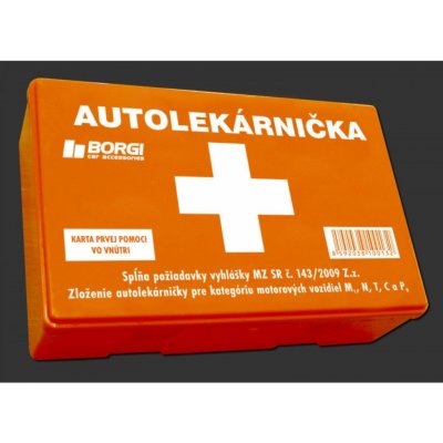 Autolekárnička MZ SR č.143/2009