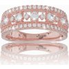 VIPgold Diamantový prsteň v červenom zlate R36080c