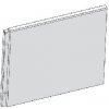 Ravak Vaňové panely - Bočný panel k vani Chrome 75, biely CZ74130A00