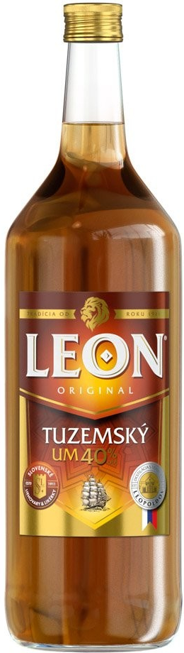 Leon Tuzemský Um 40% 1 l (čistá fľaša)