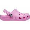 Detská nazúvacia obuv Crocs, CLASSIC CLOG T Ružová,Čierna, 23/24