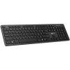 C-Tech KB-115, bezdrôtová klávesnica, 2.4Ghz, slim, CZ/SK KB-115