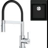 Set RS Franke Maris MRG 610-37 RTL + Franke FC 6085 Lina (onyx + chróm/čierna)