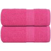 Uteráčiky VidaXL Frogn ružové 30x50 cm bavlna 2 ks