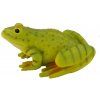 Soška do skalky žaba svetlo zelená 18cm
