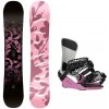 Gravity Empire 24/25 dámsky snowboard + Gravity Fenix grey/rose viazanie + zľava 20 € na príslušenstvo - 155 cm + S (EU 37)