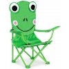 MODERN HOME Detské skladacie kreslo Žabka
