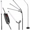 LED STOJACA LAMPA 8W S CCT, STMIEVATEĽNÁ, NASTAVITEĽNÁ + USB 3