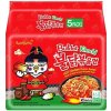 Polievky Samyang ramen Kimchi Hot Chicken 5 x 135 g