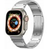 eses Titánový segmentový remienok pre Apple Watch - Strieborný lesklý 42mm, 44mm, 45mm, 49mm