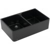 VILLEROY & BOCH VILLEROY & BOCH - Keramický drez Villeroy & Boch Farmhouse 80 X, 638001R7, Pure Black 638001R7