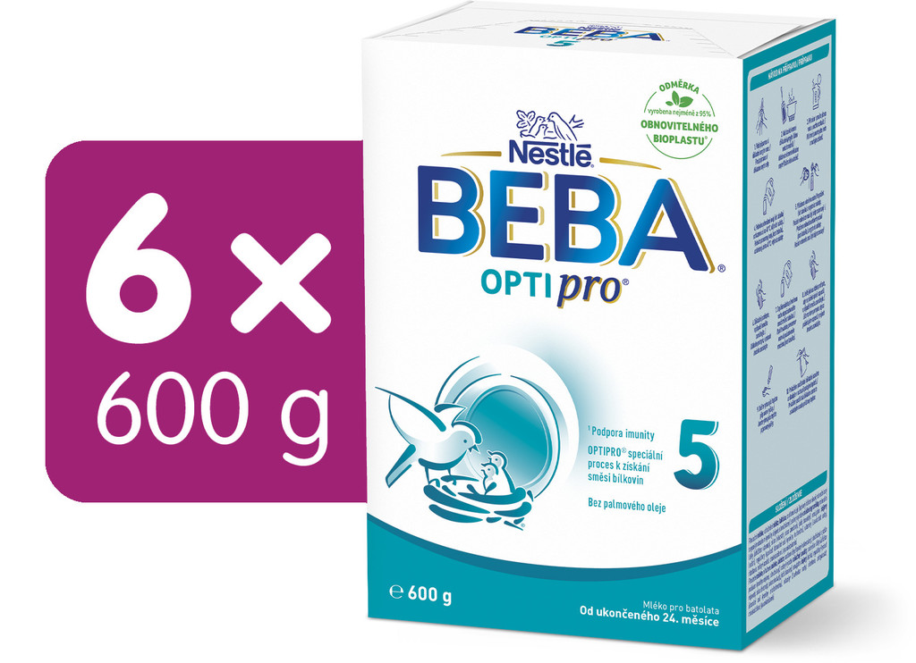 BEBA OptiPro 5 6 x 600 g