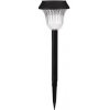 LVT VR100 solárna dekoračná pochodeň záhradná zapichovacia fakľa LED 38cm 0,6W IP44 PL0315