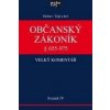 Občanský zákoník Velký komentář § 655-975 - Filip Melzel, Petr Tégl