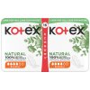 KOTEX Natural Dámske hygienické vložky Normal 16 kusov