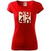 Tachometer 40 - Dámske tričko Pure - M ( Červená )