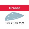 FESTOOL 499630 Brúsny list STF DELTA/7 P100 GR/100 Granat