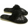 Dámske sivé zateplené papuče ALINKA 3