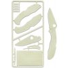 Spyderco Delica 4 Knife Kit Glows