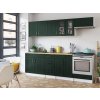 Kuchynská linka BERIZA CHOCO 240cm - Green