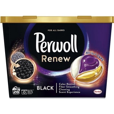 Perwoll Renew Black kapsule 28 PD