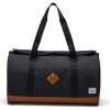Herschel Heritage™ Duffle Black/Saddle Brown 40l