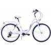Retro bicykel KOZBIKE biely